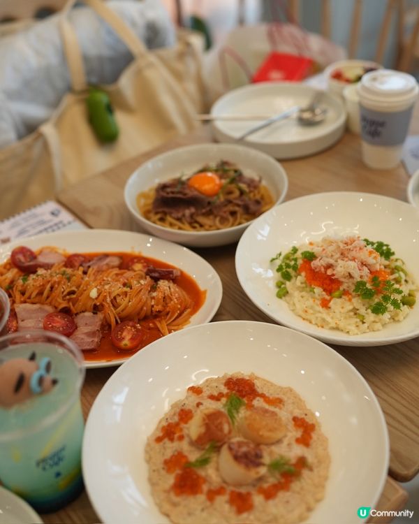 熊熊主題Cafe ☕ 意粉同可麗餅勁出色～