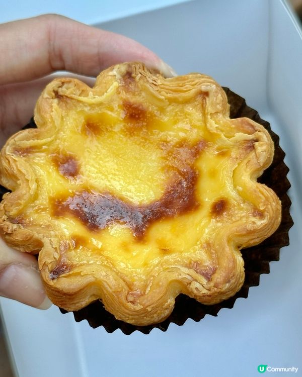 試食帝苑酒店新品推出拿破崙蛋撻🥧