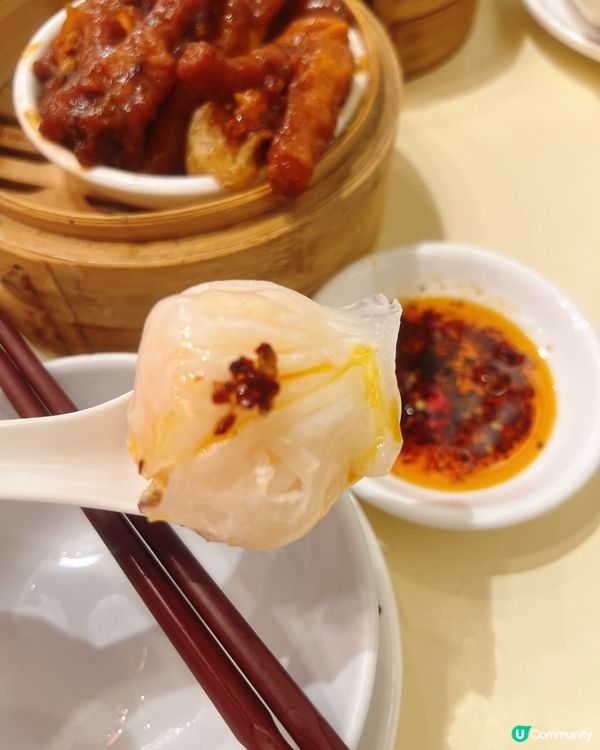 元朗老馮茶居時光倒流！蝦餃點辣油+酥脆蝦腸粉暴擊🥟