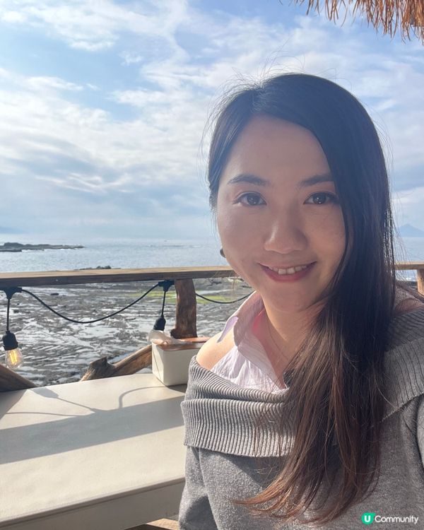 台北北海岸懸崖海景餐廳！270度看龜山島+海鮮浮誇擺盤🌊