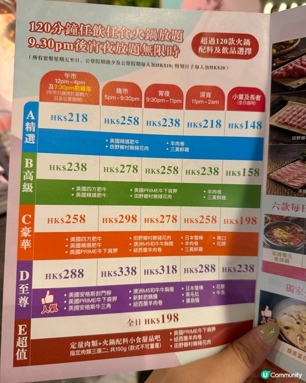 旺角｜被甜品耽誤嘅火鍋店🍲｜$198 全日套餐😋