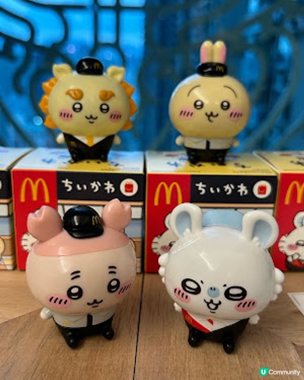 日本麥當勞 Happy Set 玩具 ♥ Chiikawa 麥當勞店員造型鉛筆蓋 ♥ 真係好可愛