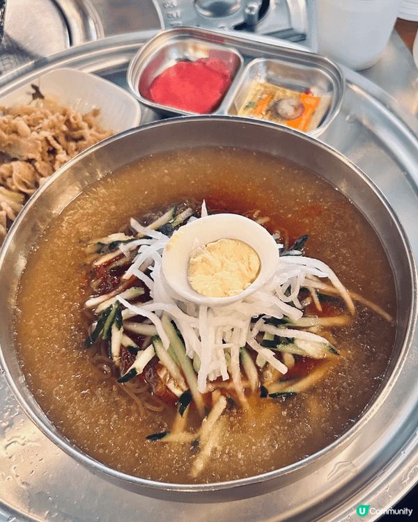 今個星期真係好熱好熱 所以我食咗水冷麵，清爽冰涼微酸嘅湯，既...