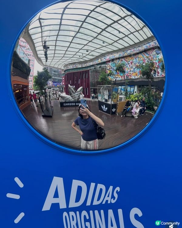 在香港!6月打卡Adidas 免費夾公仔