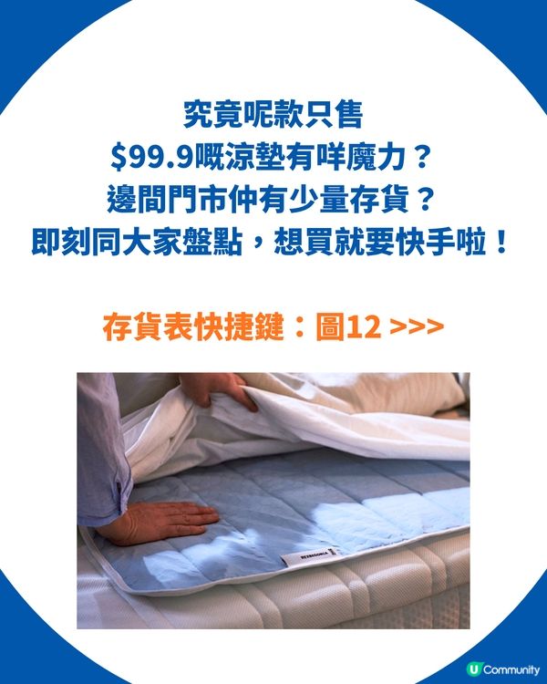 【夏日必備】IKEA $99.9「降溫神墊」全網爆紅斷貨！貓奴、媽媽界激推！附全港門市最新存貨量