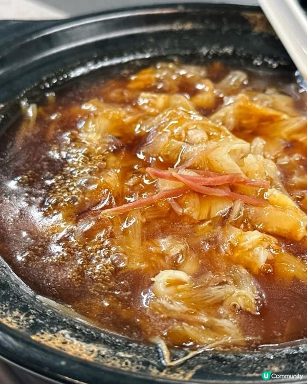 觀塘【潮盛館】紅燒砂鍋翅 抵食過澳門