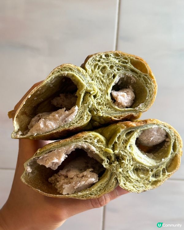 高雄貝果🤩🤩🤩芋泥貝果餡餡飽滿😋