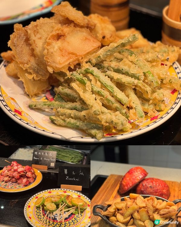 【佐敦逸東酒店 ✦ 西班牙熱鬧市集風情自助晚餐🇪🇸🦐✨】