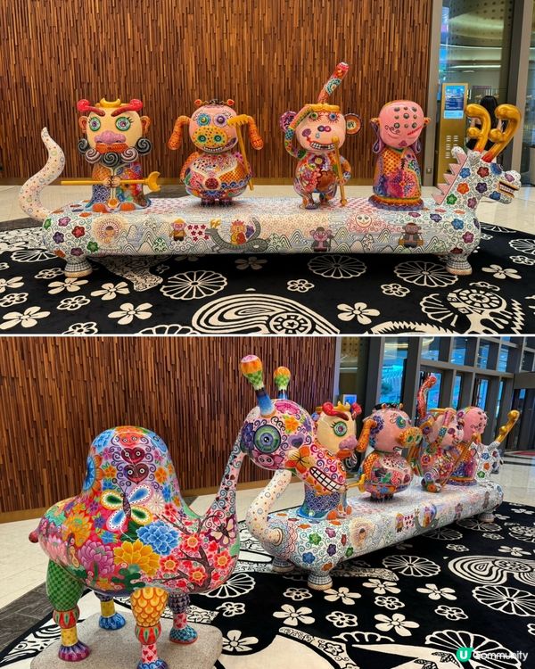 澳門打卡：巨型金獅、《廣西遊記》夢幻雕塑展
