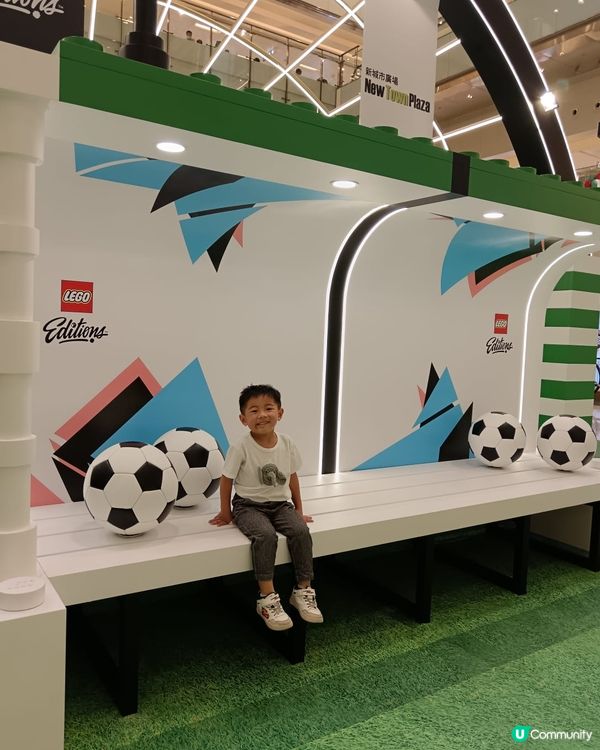 沙田 新城市 慶祝世界盃Lego展覽