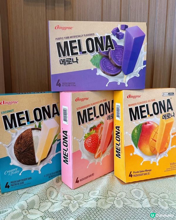 雪櫃必備🇰🇷韓國Melona人氣爆紅雪條😍😋