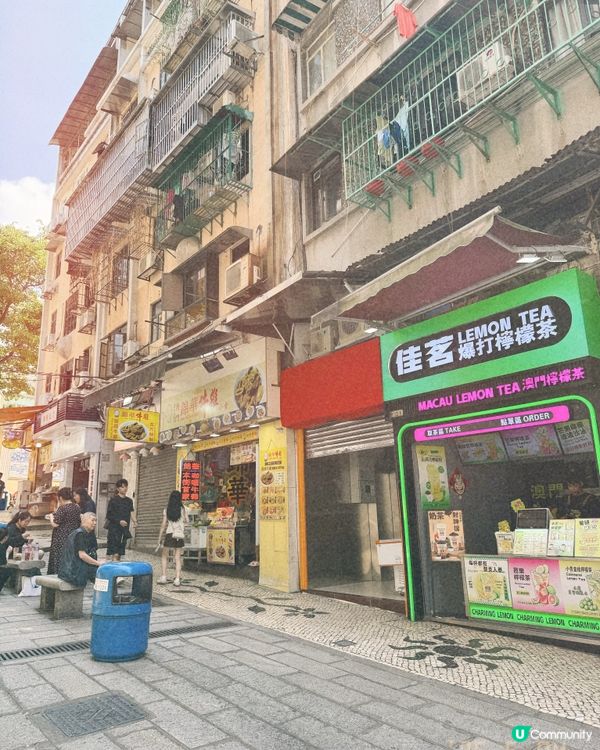一次捕獲歷史與美食🇲🇴大堂巷
