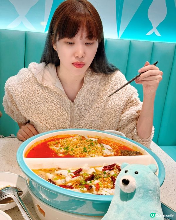 📸姚姚酸菜魚！必點😋
