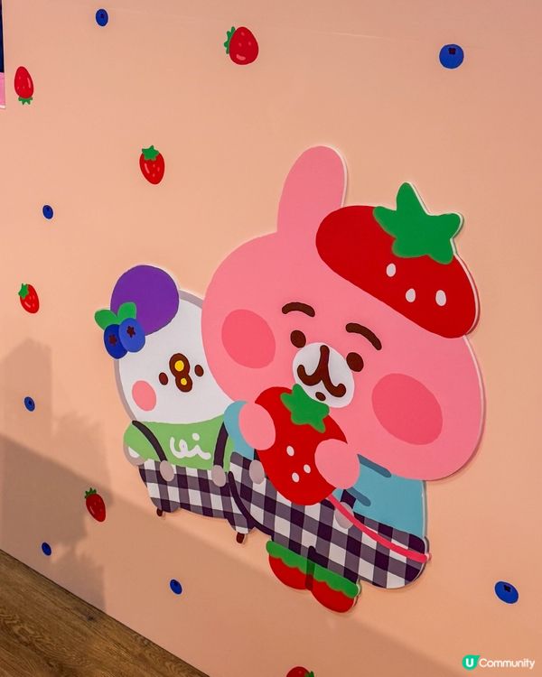 台北觀光｜卡娜赫拉的小動物《莓果祭典》快閃店🍓 
