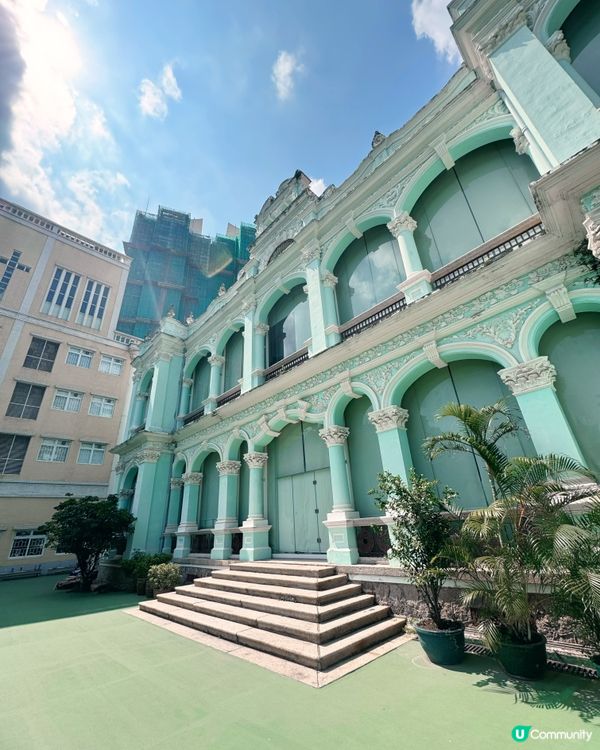 低調絢麗歷史校園景點  「行政樓」