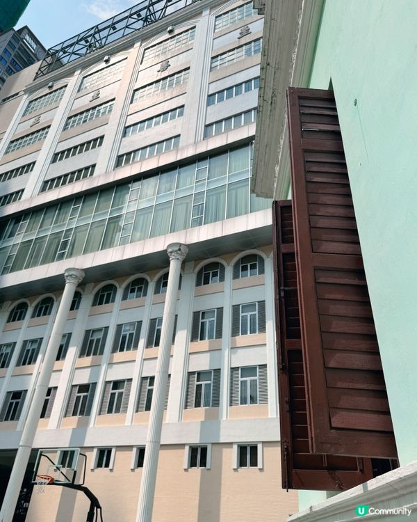 低調絢麗歷史校園景點  「行政樓」