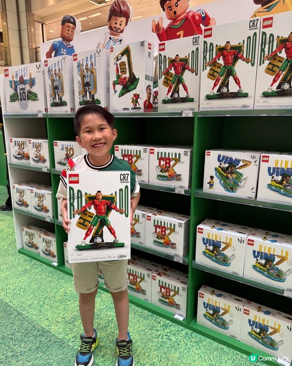 Lego樂高必去打卡活動-《拼出足球傳奇》