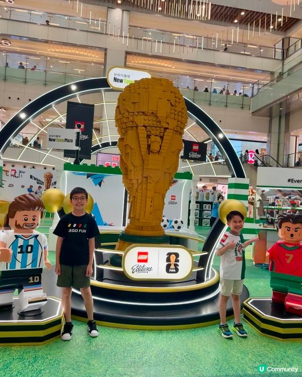 Lego樂高必去打卡活動-《拼出足球傳奇》