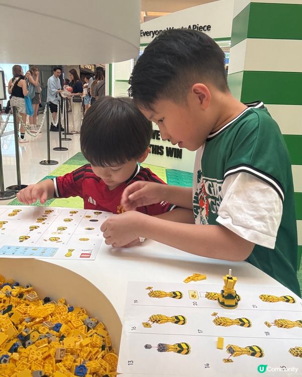 Lego樂高必去打卡活動-《拼出足球傳奇》