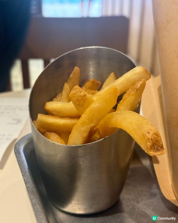 ｢薯條好食,但系漢堡包個麵包太甜🥺｣