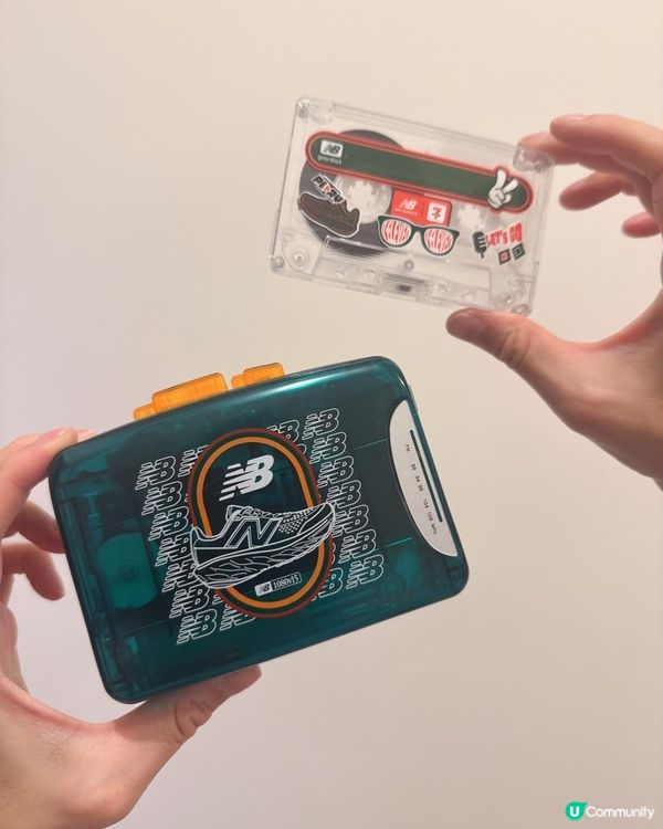 Ｉ 🩶 7-Eleven x New Balance第二彈聯乘🎧Retro 卡式機 + 📸Mini 咔嚓相機 + 摺疊運動袋Ｉ