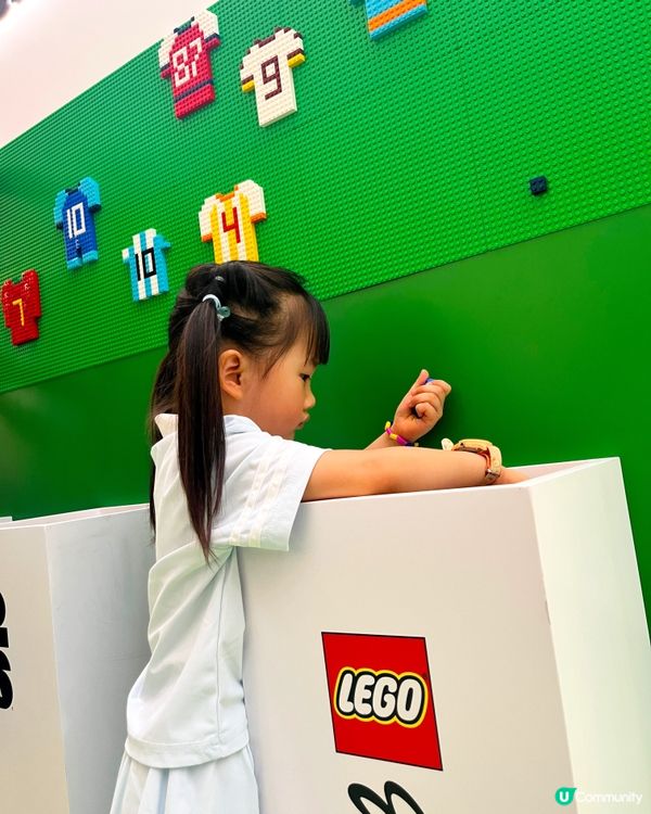 新城市廣場 x LEGO®️《拼出足球傳奇》展覽