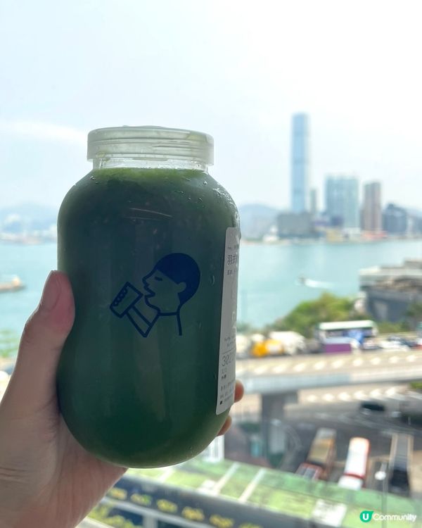 🌞喜茶羽衣甘藍超解暑！🥬👍