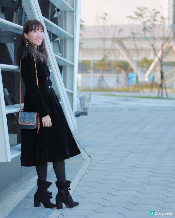 打卡最美現代建築前微笑瞬間📸