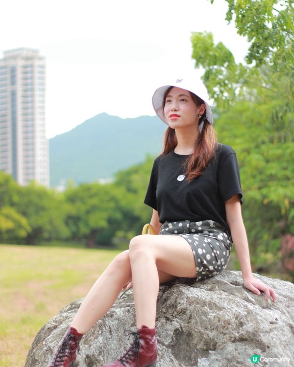 高美館生態園！🌳🌬️🐶