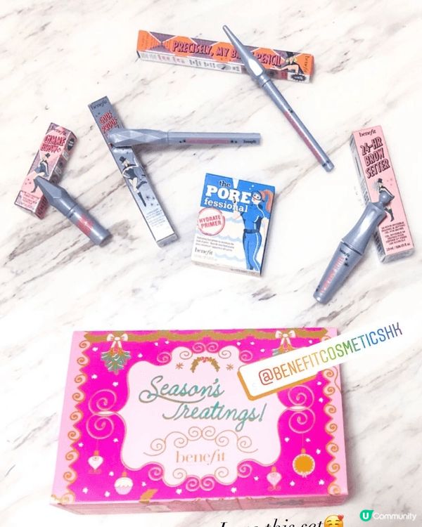 Benefit 的眉筆和眼線筆非常啷Lasting而且有旅行...