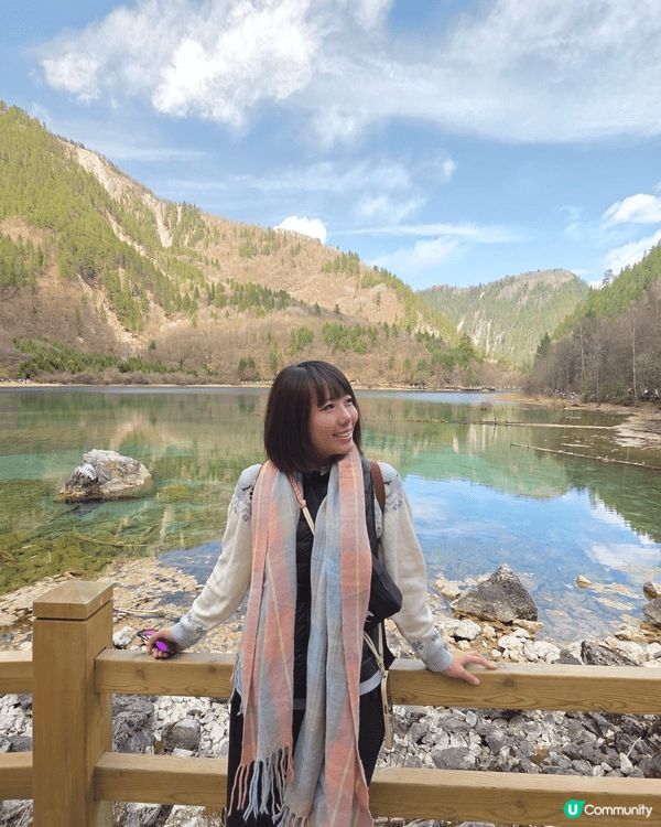 終於見識到九寨溝嘅靚！湖水透到見到石，瀑布聲勁治癒，山景同空...