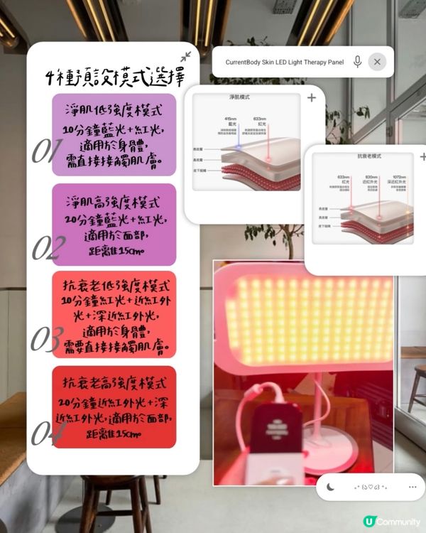 全身光療逆齡新體驗｜優惠碼：AHMOON