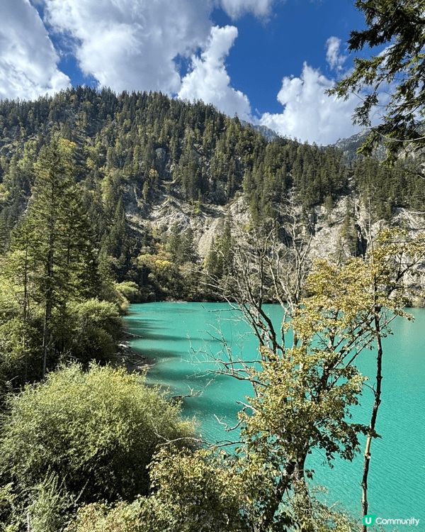 🏔️ 九寨溝慢活之旅！晴天慢步「珍珠灘瀑布 ＆ 五花海」絕美...