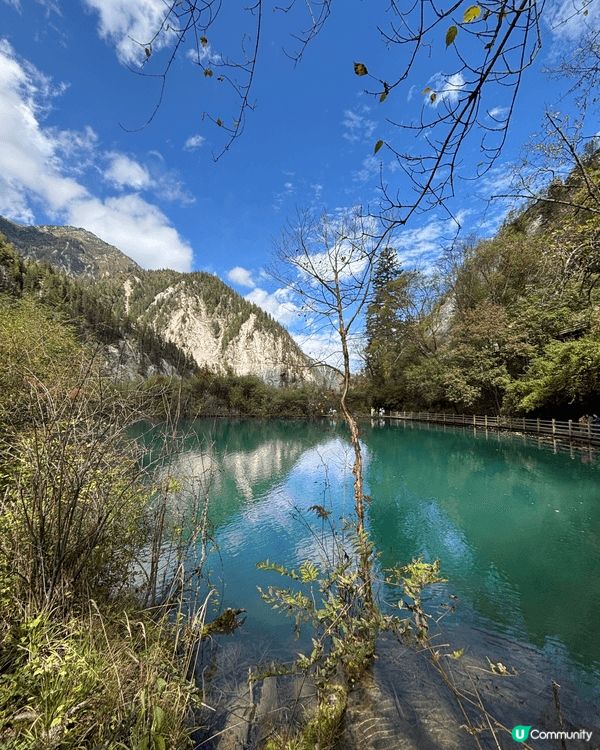 🏔️ 九寨溝慢活之旅！晴天慢步「珍珠灘瀑布 ＆ 五花海」絕美...
