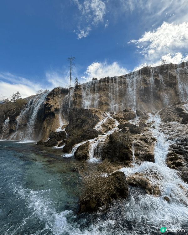 🏔️ 九寨溝慢活之旅！晴天慢步「珍珠灘瀑布 ＆ 五花海」絕美...