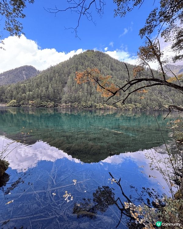 🏔️ 九寨溝慢活之旅！晴天慢步「珍珠灘瀑布 ＆ 五花海」絕美...