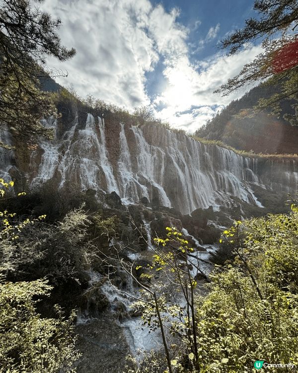 🏔️ 九寨溝慢活之旅！晴天慢步「珍珠灘瀑布 ＆ 五花海」絕美...