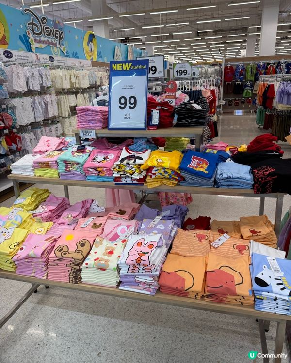 曼谷Big C HK$25 一件迪士尼衫