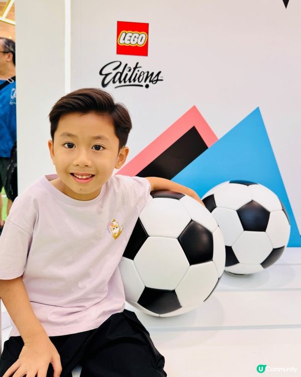 ⚽🧱帶埋小朋友去朝聖！《拼出足球傳奇》