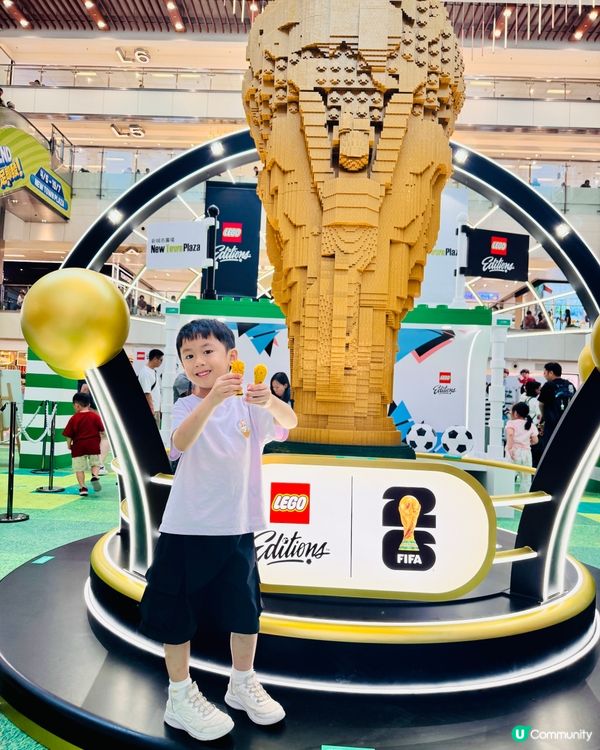 ⚽🧱帶埋小朋友去朝聖！《拼出足球傳奇》