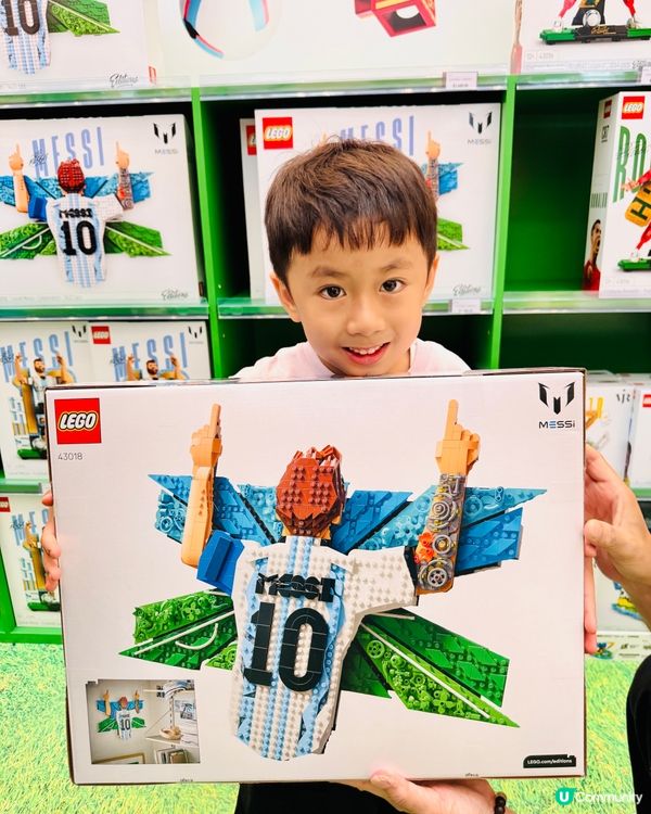 ⚽🧱帶埋小朋友去朝聖！《拼出足球傳奇》