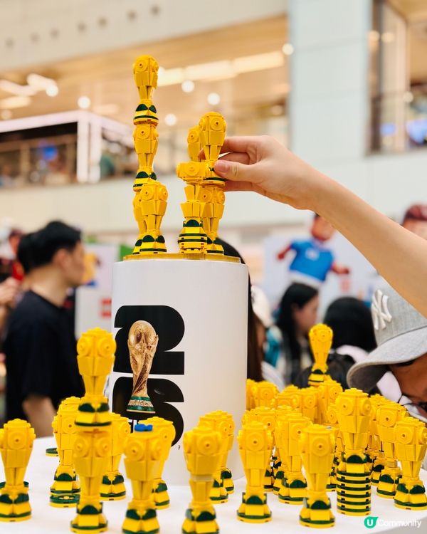 ⚽🧱帶埋小朋友去朝聖！《拼出足球傳奇》