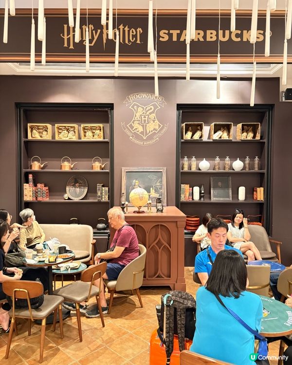 廣州沙面星巴克｜全國首家哈利波特主題店，哈迷必打卡