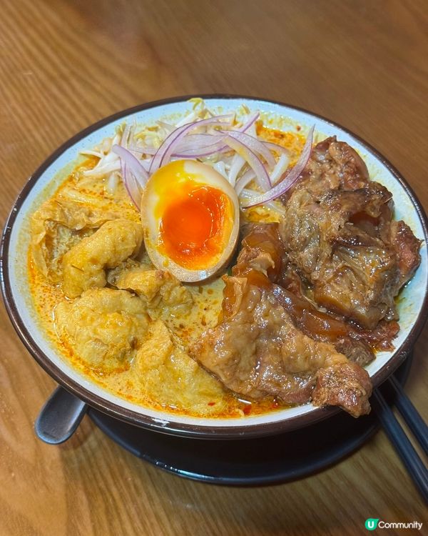 寶藏小店🍜濃湯喇沙x香煎大雞扒