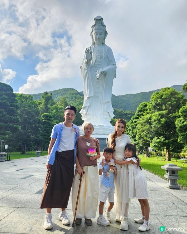 好開心早前同小朋友出席喺慈山寺舉辦嘅