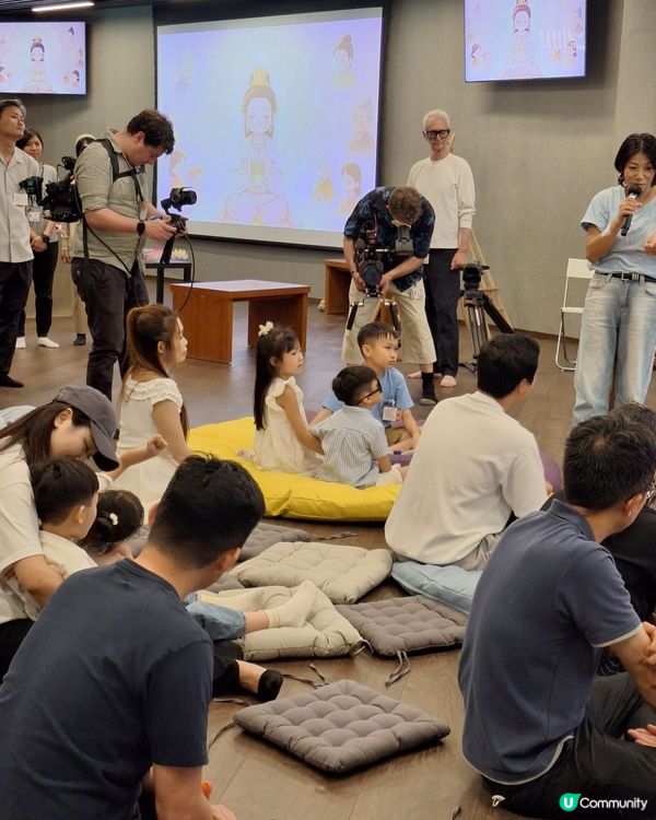 好開心早前同小朋友出席喺慈山寺舉辦嘅