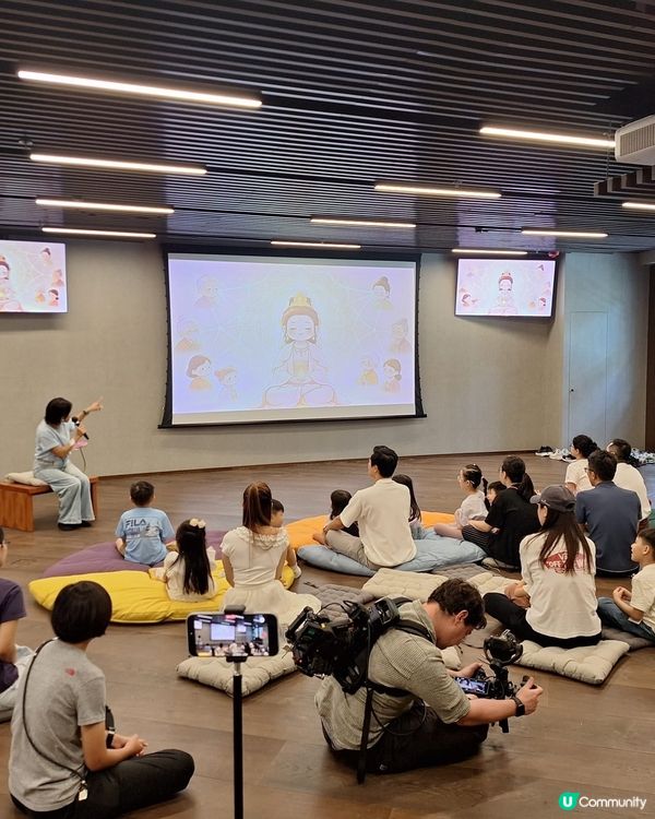 好開心早前同小朋友出席喺慈山寺舉辦嘅