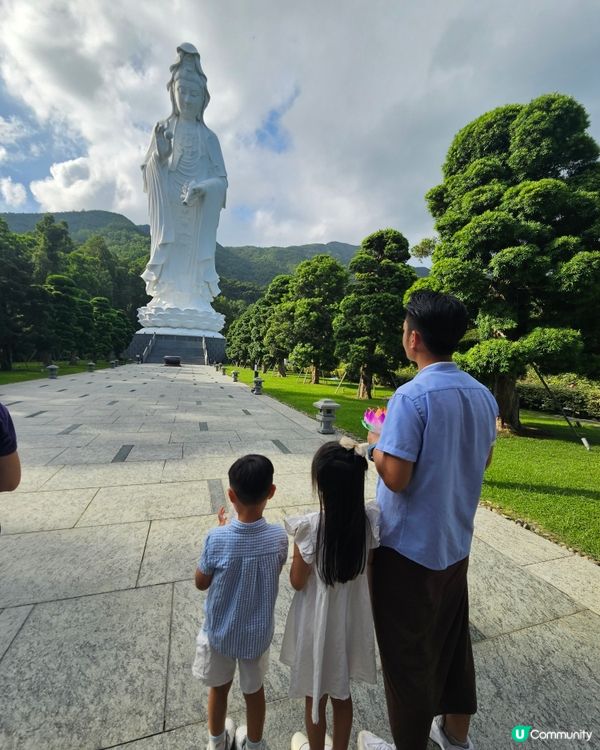 好開心早前同小朋友出席喺慈山寺舉辦嘅