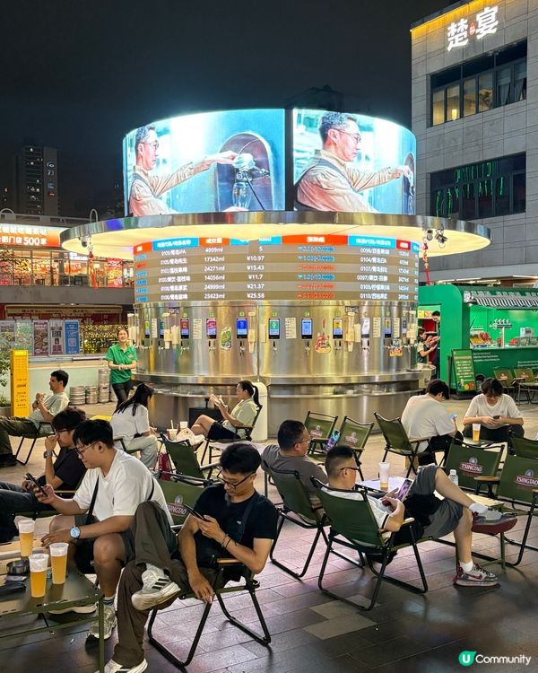 珠海玖洲道，室內外購物街區，超多美食等你來
