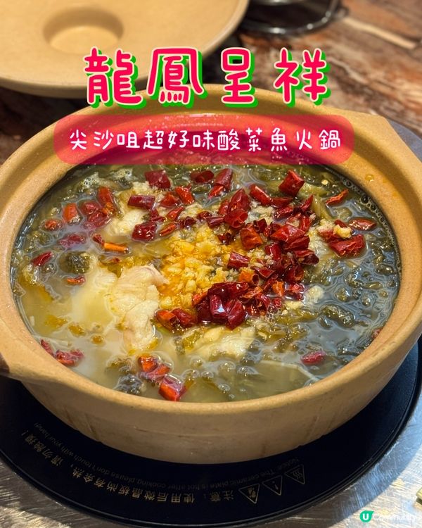 尖沙咀超正酸菜魚火鍋🔥🥢